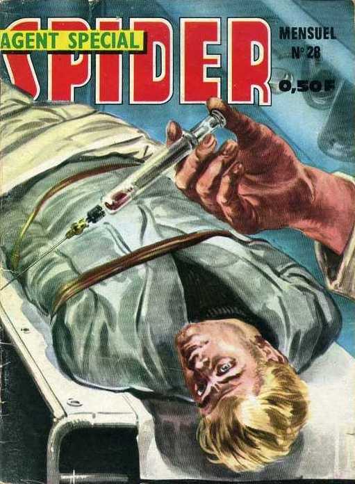 Scan de la Couverture Spider Agent Spcial n 28